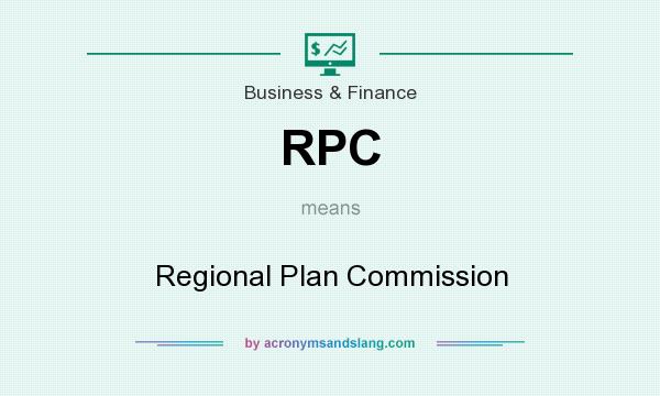 What does RPC mean? It stands for Regional Plan Commission