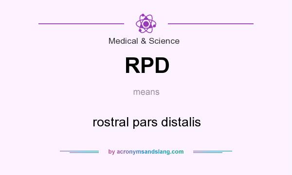 What does RPD mean? It stands for rostral pars distalis
