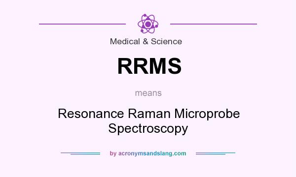 What does RRMS mean? It stands for Resonance Raman Microprobe Spectroscopy