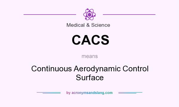 What does CACS mean? It stands for Continuous Aerodynamic Control Surface