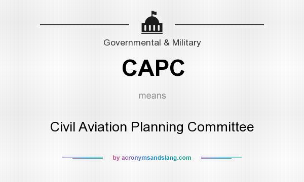 What does CAPC mean? It stands for Civil Aviation Planning Committee