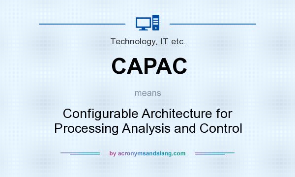 What does CAPAC mean? It stands for Configurable Architecture for Processing Analysis and Control