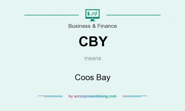 What does CBY mean? It stands for Coos Bay