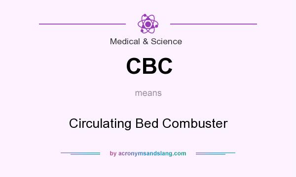 What does CBC mean? It stands for Circulating Bed Combuster