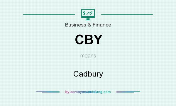 What does CBY mean? It stands for Cadbury