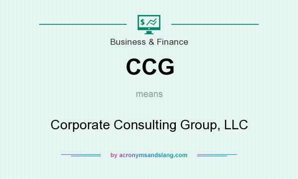 What does CCG mean? It stands for Corporate Consulting Group, LLC