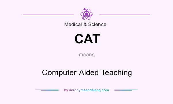 What does CAT mean? It stands for Computer-Aided Teaching