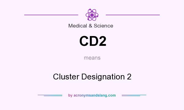 What does CD2 mean? It stands for Cluster Designation 2