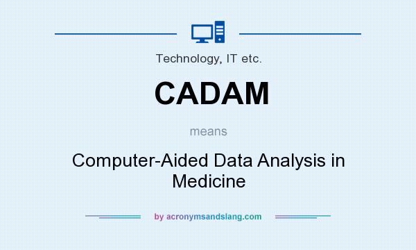 What does CADAM mean? It stands for Computer-Aided Data Analysis in Medicine