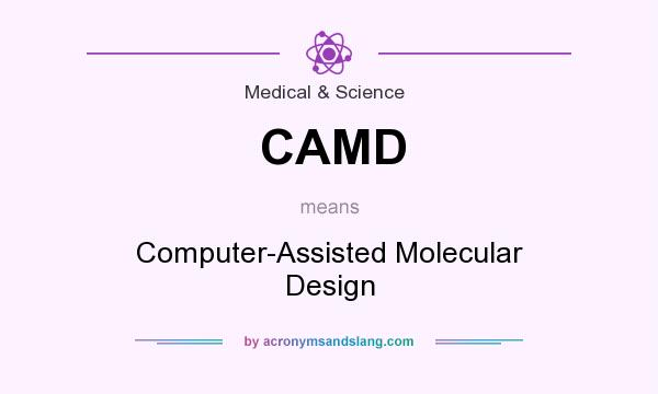 What does CAMD mean? It stands for Computer-Assisted Molecular Design