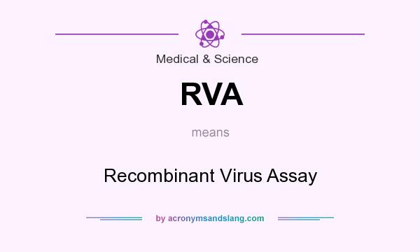 What does RVA mean? It stands for Recombinant Virus Assay