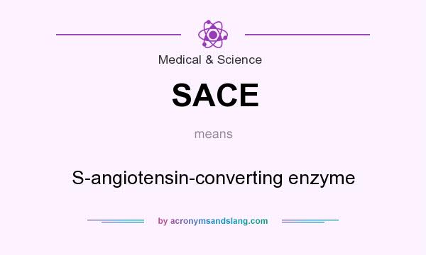 What does SACE mean? It stands for S-angiotensin-converting enzyme