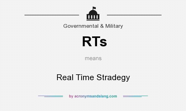 What does RTs mean? It stands for Real Time Stradegy