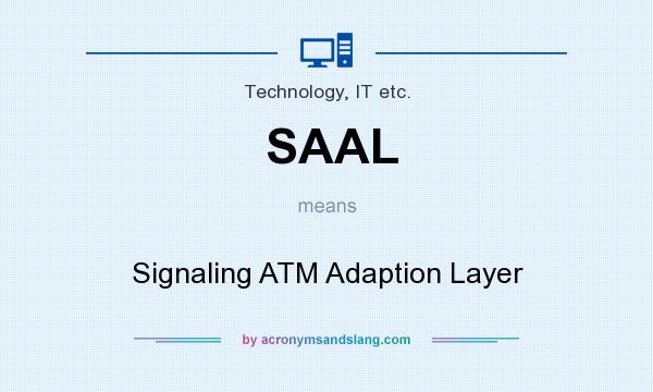 What does SAAL mean? It stands for Signaling ATM Adaption Layer