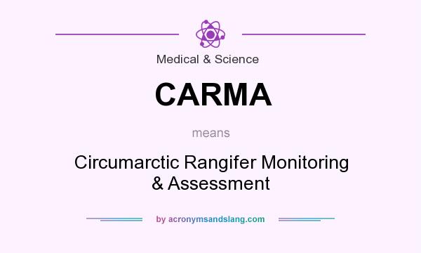 What does CARMA mean? It stands for Circumarctic Rangifer Monitoring & Assessment