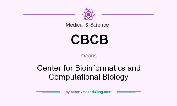 What does CBCB mean? It stands for Center for Bioinformatics and Computational Biology