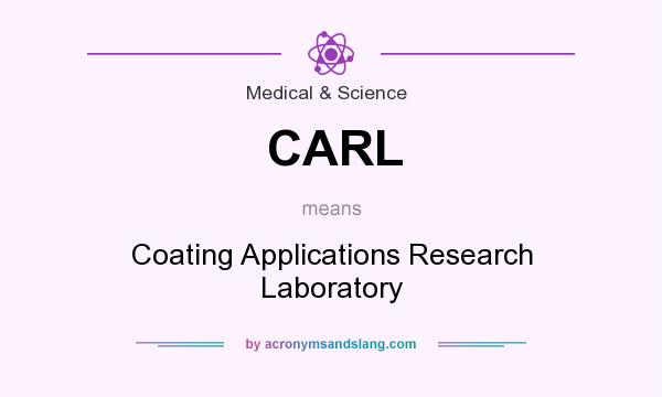 What does CARL mean? It stands for Coating Applications Research Laboratory