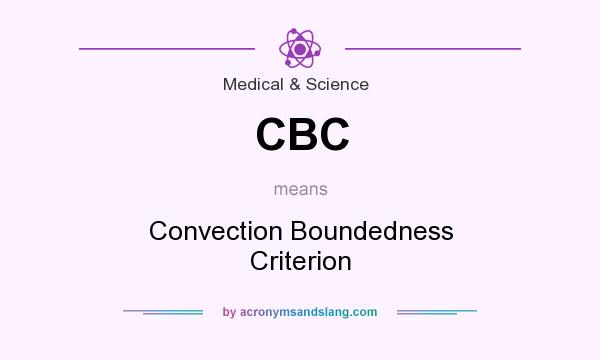 What does CBC mean? It stands for Convection Boundedness Criterion