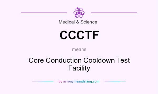 What does CCCTF mean? It stands for Core Conduction Cooldown Test Facility