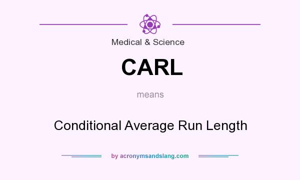 What does CARL mean? It stands for Conditional Average Run Length