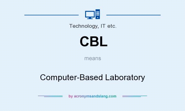 What does CBL mean? It stands for Computer-Based Laboratory