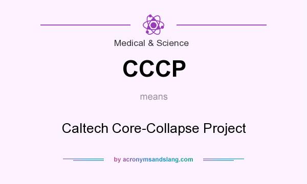 What does CCCP mean? It stands for Caltech Core-Collapse Project