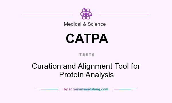 What does CATPA mean? It stands for Curation and Alignment Tool for Protein Analysis