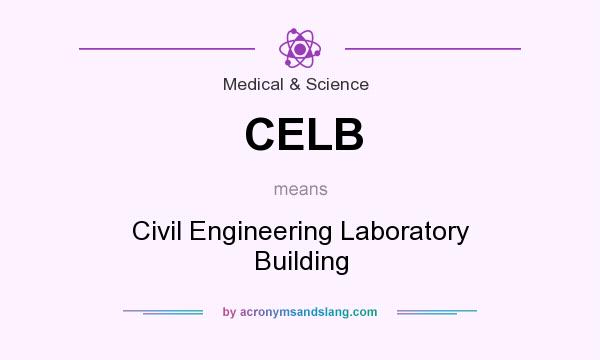 What does CELB mean? It stands for Civil Engineering Laboratory Building