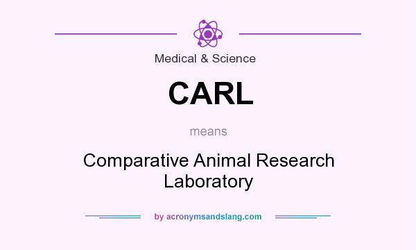 What does CARL mean? It stands for Comparative Animal Research Laboratory