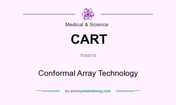 What does CART mean? It stands for Conformal Array Technology