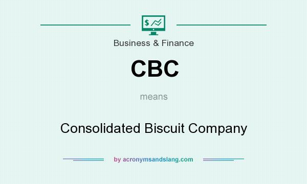 What does CBC mean? It stands for Consolidated Biscuit Company