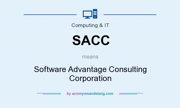 What does SACC mean? It stands for Software Advantage Consulting Corporation