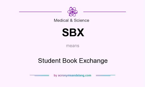 What does SBX mean? It stands for Student Book Exchange