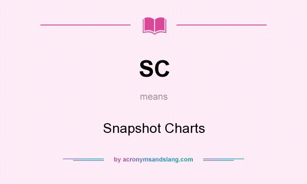 What does SC mean? It stands for Snapshot Charts