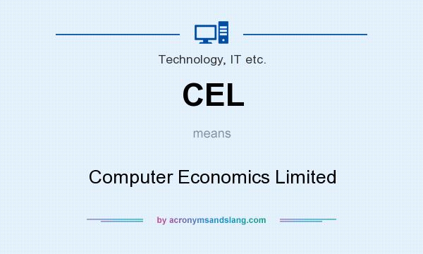 What does CEL mean? It stands for Computer Economics Limited
