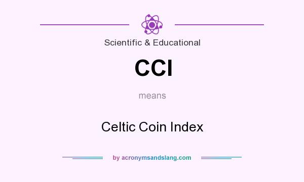What does CCI mean? It stands for Celtic Coin Index