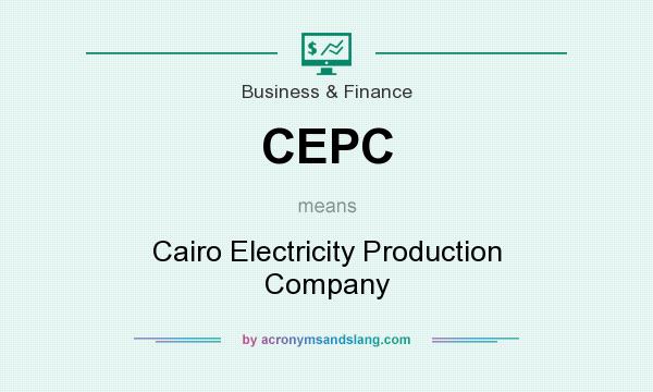 What does CEPC mean? It stands for Cairo Electricity Production Company