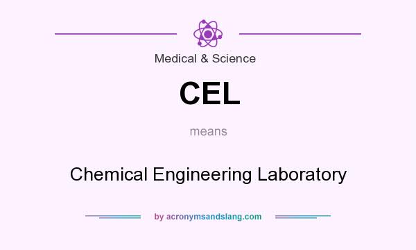What does CEL mean? It stands for Chemical Engineering Laboratory