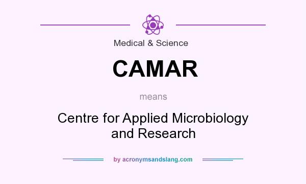 What does CAMAR mean? It stands for Centre for Applied Microbiology and Research