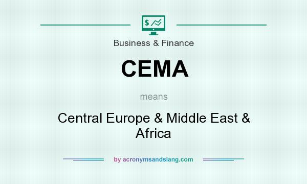 What does CEMA mean? It stands for Central Europe & Middle East & Africa