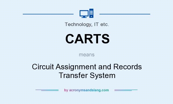 What does CARTS mean? It stands for Circuit Assignment and Records Transfer System