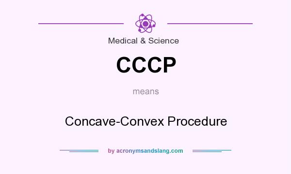 What does CCCP mean? It stands for Concave-Convex Procedure