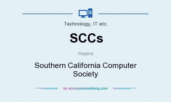 What does SCCs mean? It stands for Southern California Computer Society