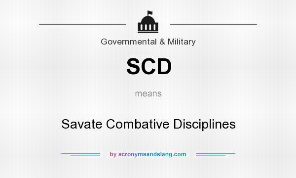 What does SCD mean? It stands for Savate Combative Disciplines