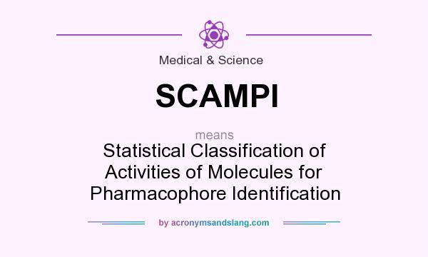 What does SCAMPI mean? It stands for Statistical Classification of Activities of Molecules for Pharmacophore Identification