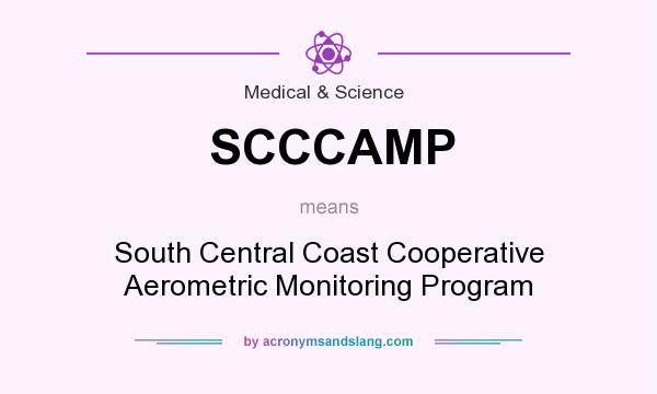 What does SCCCAMP mean? It stands for South Central Coast Cooperative Aerometric Monitoring Program
