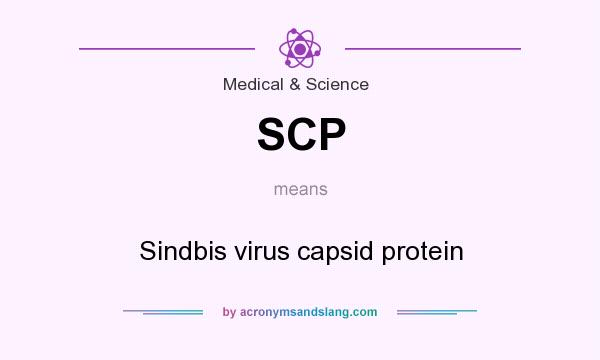 What does SCP mean? It stands for Sindbis virus capsid protein
