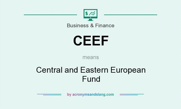 What does CEEF mean? It stands for Central and Eastern European Fund