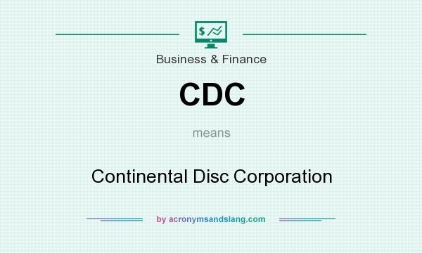 What does CDC mean? It stands for Continental Disc Corporation