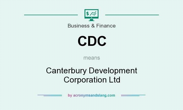 What does CDC mean? It stands for Canterbury Development Corporation Ltd